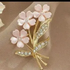 即日発送 新品 桜 ブローチ フォーマル 卒園式 卒業式 入園式 入学式 花 7