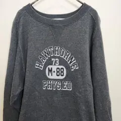 美品【FRAMeWORK/フレームワーク】ロゴ トレーナー スウェット 希少】【FRAMeWORK/フレームワーク】ロゴ トレーナー スウェット 綿