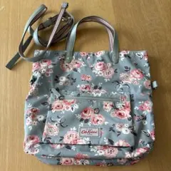 Cath Kidston フラワープリント トートバッグ　used