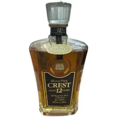古酒 SUNTORY WHISKY CREST 12年 終売 希少 - メルカリ
