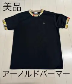 美品 アーノルドパーマー 黒 Tシャツ 半袖