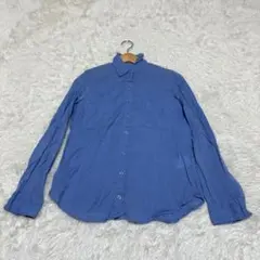 【プラージュ】/カットソー/フリー/ブルー/キュプラ/コットン/長袖シャツのサムネイル
