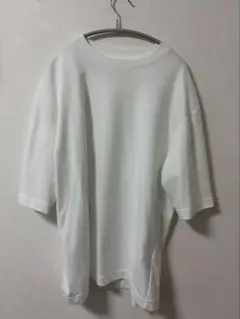 ユニクロU エアリズムコットン　オーバーサイズTシャツ　5分袖