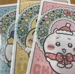 ちいかわ　オリジナルA4クリアファイル　セブンイレブン限定　3点セット