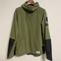 PUMA プーマ スウェットパーカー オリーブグリーン L
