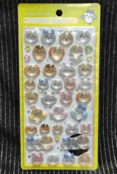 【正規品】ちいかわ☆ボンボンドロップシール☆みんな ニコニコ☆サンスター