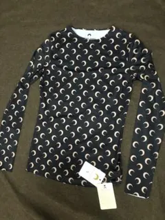 MARINE SERRE 青い月模様 長袖Tシャツ MシアーMブルー - メルカリ