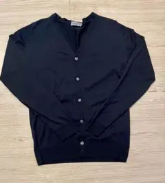 JOHN SMEDLEY メリノウールカーディガン M 英国製