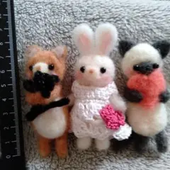 羊毛フェルト ぬいぐるみ
