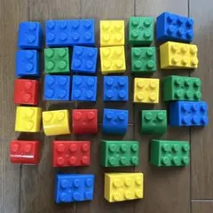 カラフルなブロックセット２９個セット　送料込み