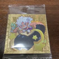 キ*イ様 ワンピースウエハースシール　金ニカ　裏ゾロ