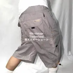 00s Timberland カーゴ バギーショーツ 極太 テック ストリートのサムネイル