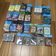 ポケモンカード　デッキシールドとデッキケース25点まとめ売り