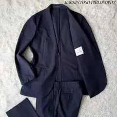 マッキントッシュフィロソフィーセットアップ シアサッカーTROTTER38/40