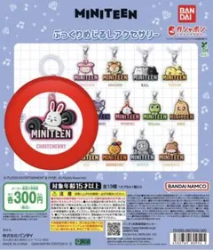 MINITEEN ぷっくりめじるしアクセサリー　エスクプス