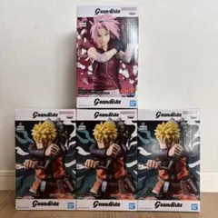 NARUTO Grandista ナルト サクラ 4個セット