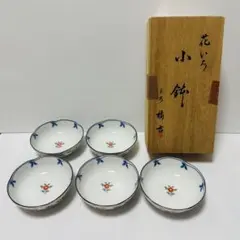 たち吉 銘々皿 大小 全6点 花柄 * たち吉 銘々皿 大小 全6点 花柄 *