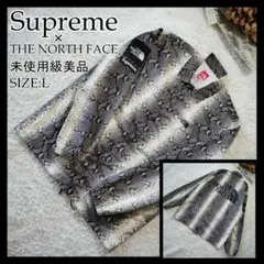 【極美品】Supreme × ノースフェイス　ヘビ柄コーチジャケット　Lサイズのサムネイル
