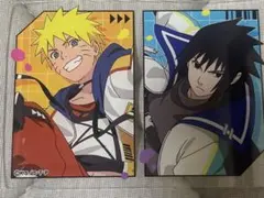 NARUTO ナルト ブロマイド 2枚セット うずまきナルト うちはサスケ
