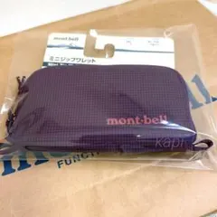 mont-bell モンベルミニジップワレット パープルのサムネイル