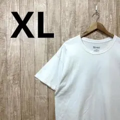 古着　チャンピオン　アメカジ　ホワイト　Tシャツ　無字　半袖
