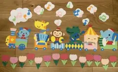 壁面飾り 進級 入園 おめでとう 年間 幼稚園 保育園