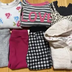 子供服 まとめ売り 女の子 80cm 長袖 秋服 冬服 保育園 キッズ ベビー