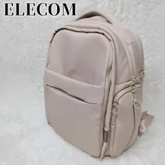 ELECOM エレコム 推しごとバックパック リュック Mサイズ グレージュ