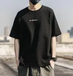 All Different ロゴ Tシャツ ブラック