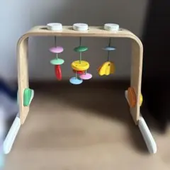 IKEA 木製 ベビージム 知育玩具 カラフル レーカ　ベビージムのサムネイル