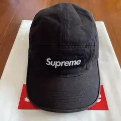 Supreme ブラック ワークキャップ