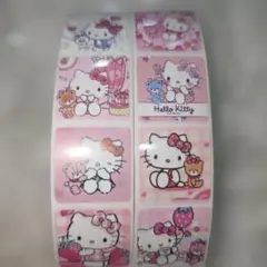 ロールシール　100枚 おすそ分け　切り売り　キティ　約2cm