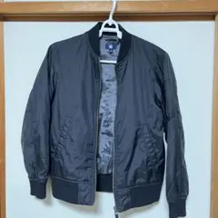 ユニクロ　MA-1 140 ブラック