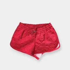 adidas Originals アディダス 花柄ジャカードショーツ 赤のサムネイル