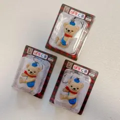 新品　3点セット　ぽすくま　ストラップ　郵便局