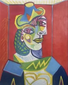 ベルナール・ビュッフェ「Clown aux medailles」希少画集の額装画
