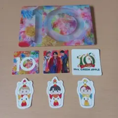 Mrs. GREEN APPLE 10 特典 フレークシール付マルチケース