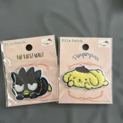 サンリオ　ワッペン　寝そべりシリーズ