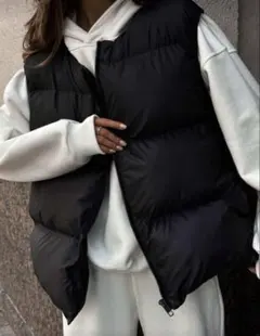 SHEIN プラスサイズ ダウンベスト 5XL