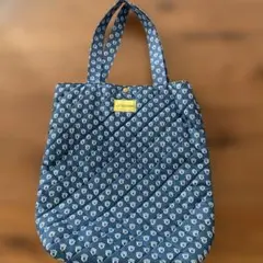 Les Olivades キルティング トートバッグ ブルーのサムネイル