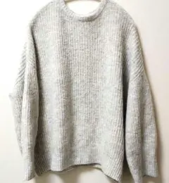 FASHFREN 　パウダーふんわりニット　アルパカニット