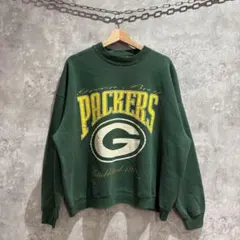 送料無料 USA古着 パッカーズ USA製 90s Lee スウェット NFL