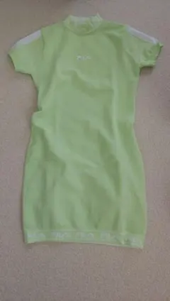 FILA ゴルフ用ワンピース M ライムグリーン