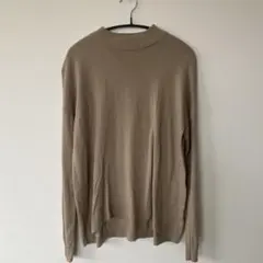 UNIQLO ベージュ 長袖セーター