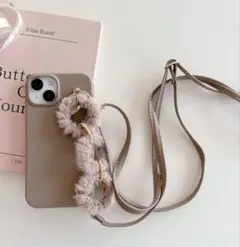 【ふわふわバンド付き】iPhone 11 スマホケース