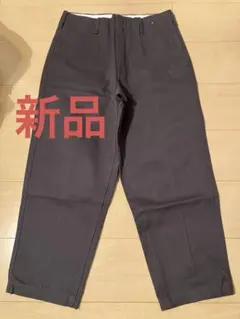 新品未使用 ユニクロU ダークグレー チノパン 73cm 綿100