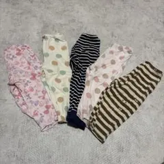 【95サイズ　パンツ5点まとめ売り】総柄　パンツ　レギンス　保育園着