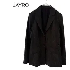 ジャイロJAYRO ウール長袖ジャケット　丈長め　アウター　ビジネスのサムネイル