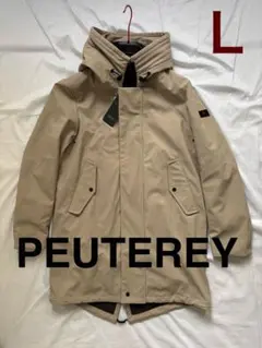 PEUTEREY ベージュ ダウンジャケット Lサイズ