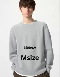 UNIQLO　ウォッシャブルストレッチミラノリブクルーネックセーター　男女兼用